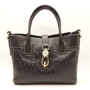 DOONEY & BOURKE Amelie Ostrich Leather Tote